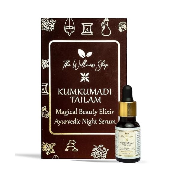 Green Velly The Wellness Shop - Kumkumadi Tailam - Magical Beauty Elixir - Ayurvedic Night Serum - Nourish and Revitalize You