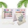 BNG Livre DéChantillons De 144 Couleurs Pour Les Ongles, Tableau De PréSentation Des Couleurs De Vernis à Ongles En Gel, Liv