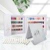 BNG Livre DéChantillons De 144 Couleurs Pour Les Ongles, Tableau De PréSentation Des Couleurs De Vernis à Ongles En Gel, Liv