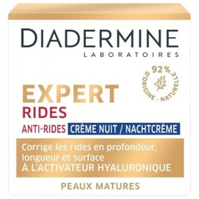Expert Rides 3D Soin Nuit 50Ml - Soin Visage Anti-âge Intensif - Effets Rajeunissants Garantis - Lot De 2