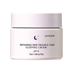 Crème de Nuit Rénovatrice | Soins de la peau Beauté Sommeil Réparateur de nuit hydratant,1,76 fl. Crème de nuit éclaircissant