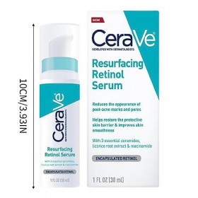 Sérum acide pour le visage, essence liquide peut réduire lapparence des marques dacné et des pores et régénérer lessence l