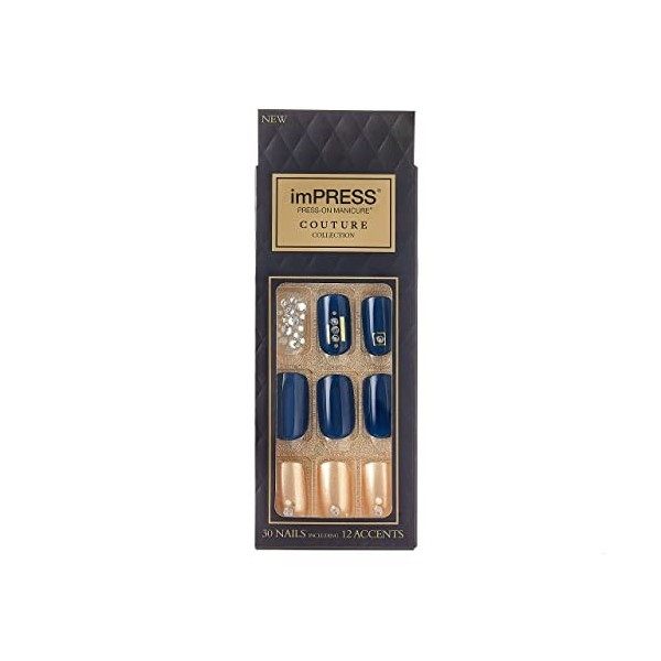 Kiss Impress Lot de 1 vernis à ongles en une seule étape