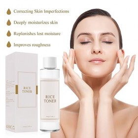 Toner au riz, lotion de réparation de la barrière cutanée, toner pour le visage, toner hydratant en profondeur pour les peaux