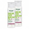 alkmene Mon huile darbre à thé pour le visage 2 x 150 ml Réduction des boutons 85 % confirmée Huile darbre à thé naturelle,