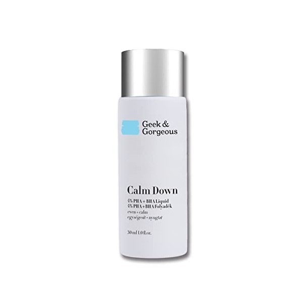 Altruist & Gorgeous Calm Down 4% PHA + BHA liquide, transparent