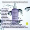 Rosense Spray eau de rose à lacide hyaluronique - Spray hydratant pour le visage - Végétalien - 100 % naturel - 200 ml