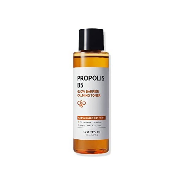 SOME BY MI Toner à la propolis B5, apaisant, illuminateur et protecteur, 150 ml, K-beauty