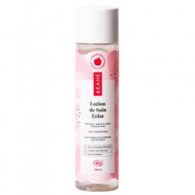 AKANE - Lotion De Soin Éclat - Lotion tonique visage de Fleur et Fruit - Nouvel Emballage 2021 - Eau de Rose de Damas - Certi