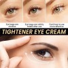 Crème contour des yeux, crème raffermissante instantanée pour les yeux