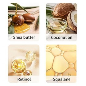 Crème contour des yeux au rétinol pour les cernes et les poches, crème anti-âge sous les yeux réduit les rides et ridules, li