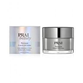 PRAI Platinum Firm & Lift Eye Creme 50ml - Aide à combattre les radicaux libres et donne une peau lisse