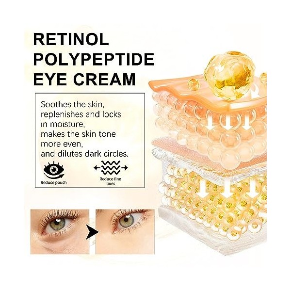 Luminous Eye Cream Lightens Eye Puffs and Fine Lines Hydrating and Hydrating Anti-Aging Anti-rides Eye Cream