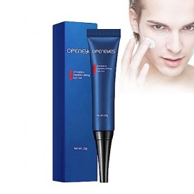 Mikabila Soin contour des yeux hydratant à l’Acide Hyaluronique, Soin visage anti-rides et ridules pour hommes, Soin visage a