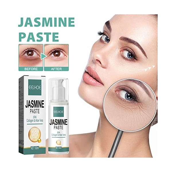 Jasmine Ointment Dark Circles Crème Contour Des Yeux 2 Pcs, Jasmine Ointment Dark Circles Eye Cream Against Rides And Dark Ci