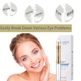 Crème contour des yeux pour les cernes, cible la fatigue, le ternissement, les pattes doie, élimine les poches oculaires, cr