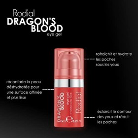 Rodial Dragons Blood Eye Gel Deluxe 5ml, Eye Cream Hyaluronic Acid to Help with Dehydrated Skin for a Refined, Smoother Surf