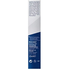 NIVEA MEN Crème anti-âge Hyaluron pour les yeux 15 ml , soin des yeux réduit les signes de fatigue, hydratant adoucit les ri