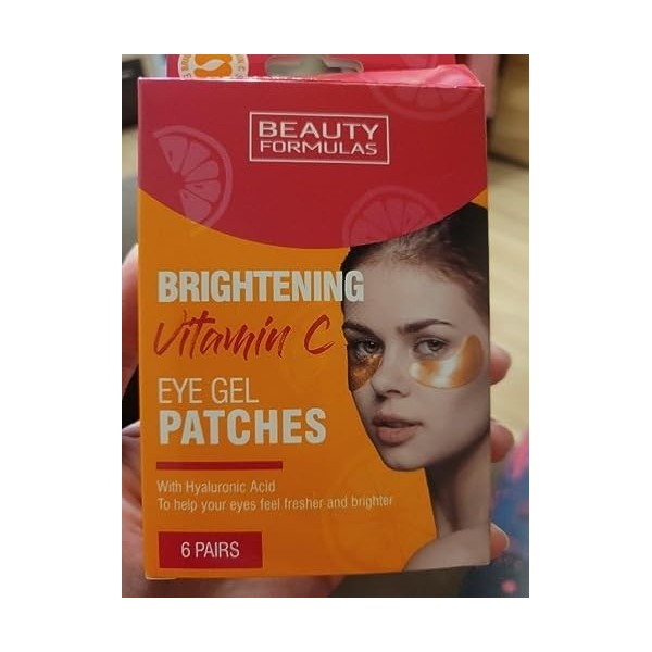 BEAUTY FORMULAS VITAMIN C EYE GEL PATCHES