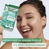 Garnier SkinActive - Patches Yeux Gélifiés Anti-Fatigue à LAcide Hyaluronique - Formule Vegan - Effet Rafraîchissant - Pour 