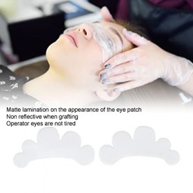 100 paires de coussinets pour les yeux Extension de cils, en forme de pétale Coussinets pour les cils non tissés Fournitures 