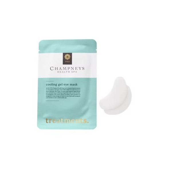 Champneys Professional Collection Lot de 5 paires de masques en gel rafraîchissant pour les yeux