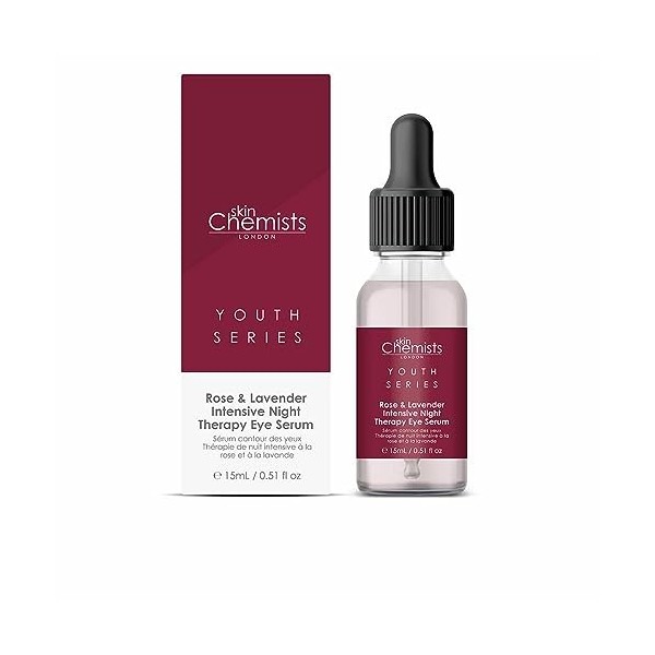 ROSE & LAVANDER intensive night therapy eye serum 15 ml