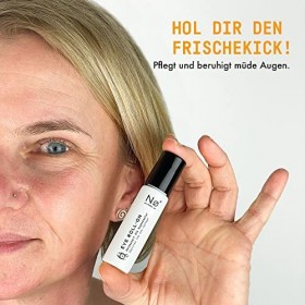 Nø Cosmetics shine today Rétinoïde Eye Roll On 10 ml Réduit les rides dexpression, les poches sous les yeux et les cernes - 