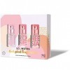 Coffret cadeau Parfum SOLINOTES - 3 Eaux de Parfum - Fleur de Cerisier, Rose, Freesia. 15ml chacune