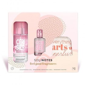 Coffret cadeau Parfum Cerisier SOLINOTES - Cadeau parfait pour elle - contient une Brume Parfumée 250ml et une Eau de Parfum 