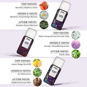 Hommelure Feromone Solid Perfume Set 6 Pièces Hommelure Solid Perfume Set Hommelure Fheromotherapy Solid Perfume Set Portable