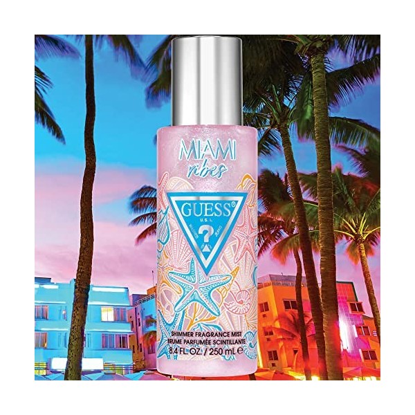Guess Miami Vibes Shimmer For Women 8.4 oz Fragrance Mist