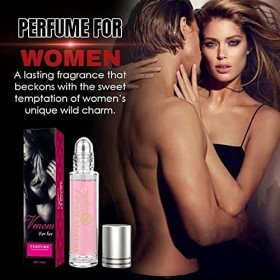 3Pcs Parfums De Séduction Femme Hommes Parfums pour Homme Attire Femme Eau De Parfums Eau De Roll on Parfums Longue Durée 10 