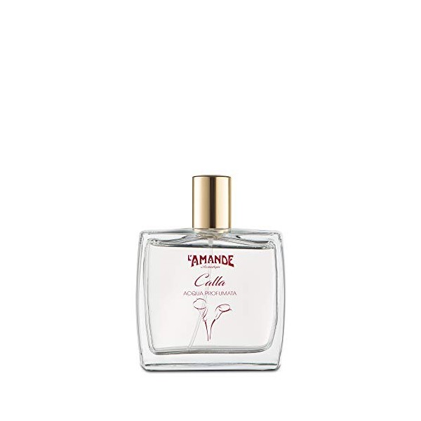 LAMANDE Eau parfumée Calla Eau de Cologne femme No Alcool Eau Parfum et Hydrate la Peau Eau Parfum Femme