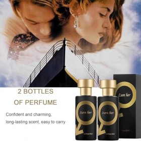 Pemarlis 100ml 2 pièces Phéromones Pures, Charmant Parfum phéromones, Parfum de phéromone de leurre, Phéromones Pour Hommes P