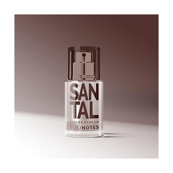 Parfum Femme SOLINOTES Santal - Eau De Parfum | Fragrance Florale et Apaisante - Cadeau Parfait pour Elle - 15 ml