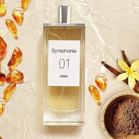 SYMPHONIE 01 Ambre • Eau de Parfum 100ml • Vaporisateur • Parfum Femme • EVAFLORPARIS