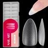 360 Pièces Capsule Americaine Ongle,Acrylique Capsules Ongles,Ongles Court Capsule,Capsules Dépoli,Couverture Complète Faux O