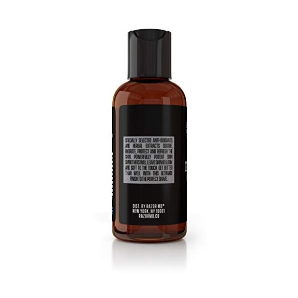 Post-Shave Lotion - Aftershave | Natural Unscented - sans parfum | Paraben Free, All Natural, Made In USA