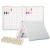 BNG Nail Display Book 120 Couleurs Display Card Chart Avec 120 Pcs Faux Ongles Conseils Pour Nail Art Montrant, Gel Vernis à 