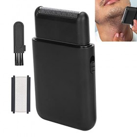Rasoir électrique de Charge USB Voyage Portable Hommes Feuille Rasoir Tondeuse à Barbe