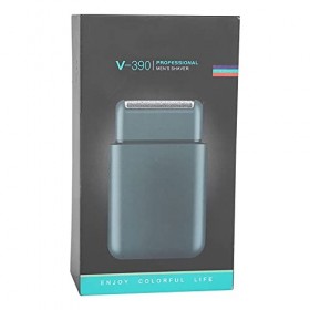 Rasoir électrique Portable, Tondeuse à Barbe Rechargeable pour Homme