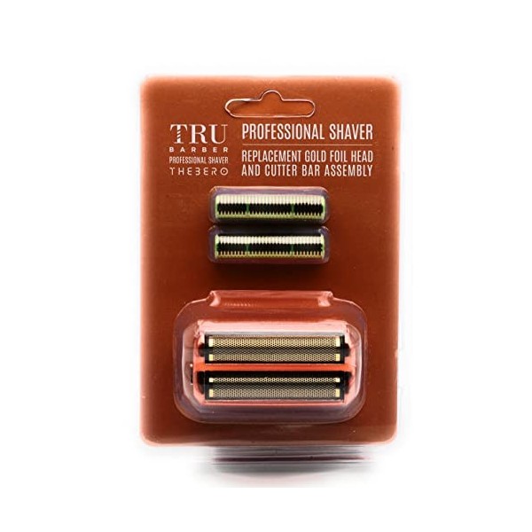 TRU BARBER - Grille de remplacement pour le rasoir professionnel THEBERO, grille de remplacement,