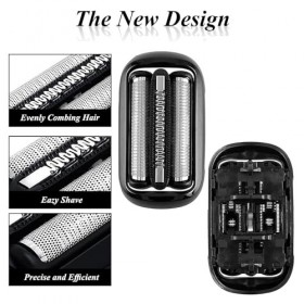 Tête de Rasoir de Rechange 53B, Pièce de Rechange Pour Rasoir Électrique Remplacement de Rasoir Homme Tête de Remplacement de