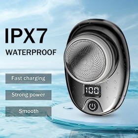 Rasoir électrique Portable,Mini rasoir électrique pour homme, Rasoir électrique Pratique et Rechargeable par USB pour Rasoir 