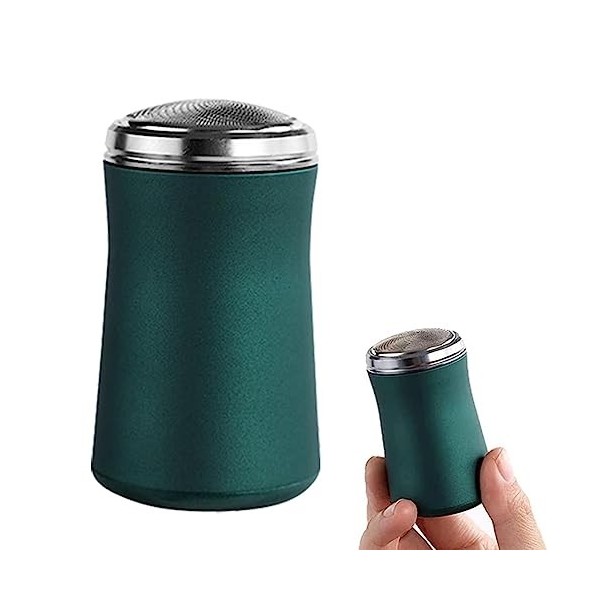 Mini rasoir électrique portable rasoir pour homme rechargeable par USB et Pratique et étanche convient pour la maison, la voi