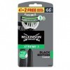 Wilkinson Xtreme 3 black 4+2 plastique recyclé - Le lot de 6 rasoirs