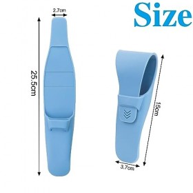 SEWSAW 2 Piece Silicone Razor Case Protectors, Portable Razor Protectors for Razor Sets, Razor Covers, Razor Travel Cases for