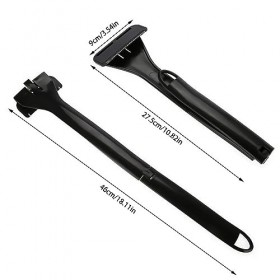 Rasoir Dos Homme, TGKYK Tondeuse Dos Homme Avec 4 Lames, Pliable Rasoir pour le Dos, Résistant à leau Rasoir de Dos pour une 