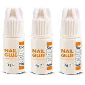 The Edge 3 G Super Forte Adhésif Faux Ongles – LOT DE 3